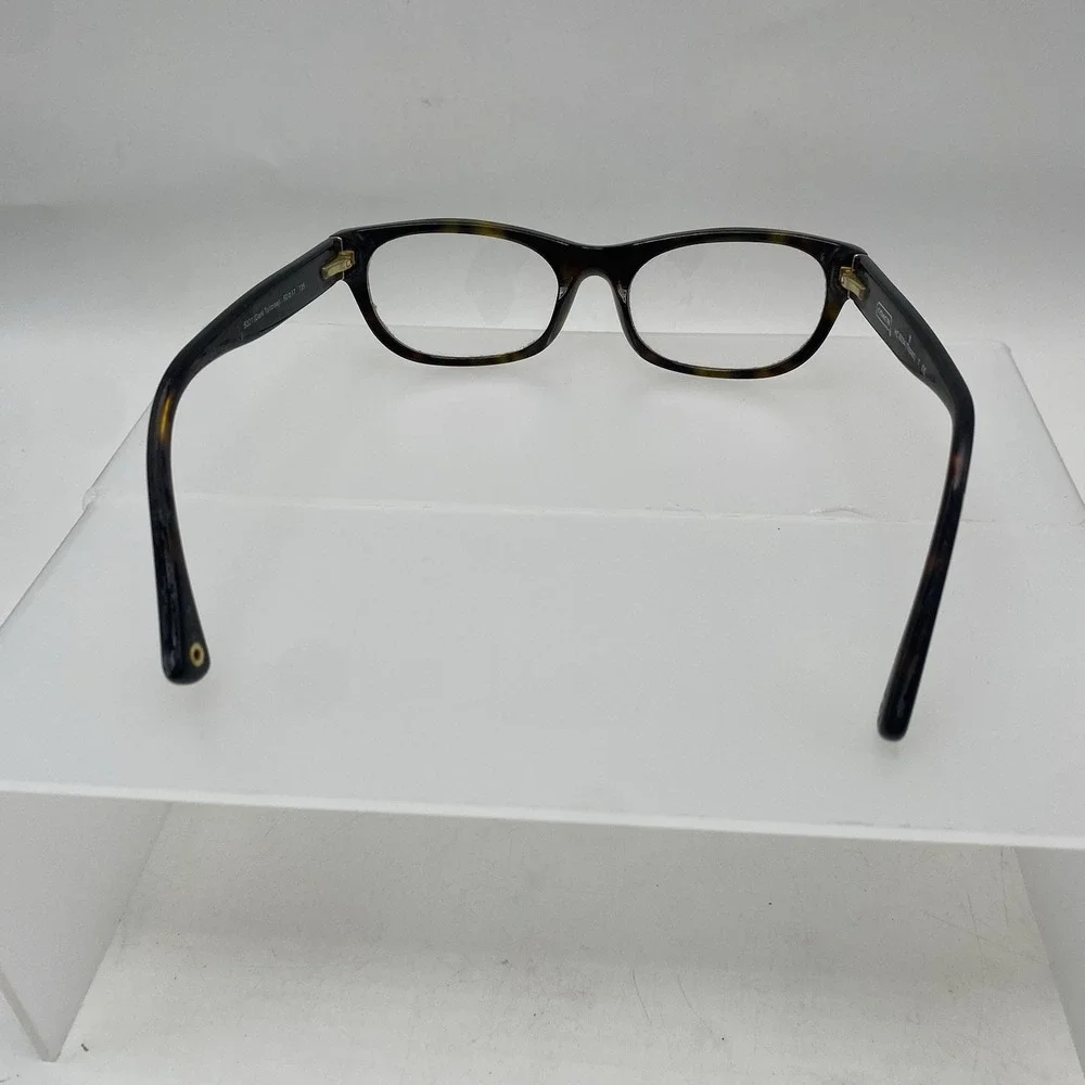 Coach Eyeglasses Sunglasses FRAME ONLY HC 6034 Topaz 50-17-135 Dark Tortoise 199